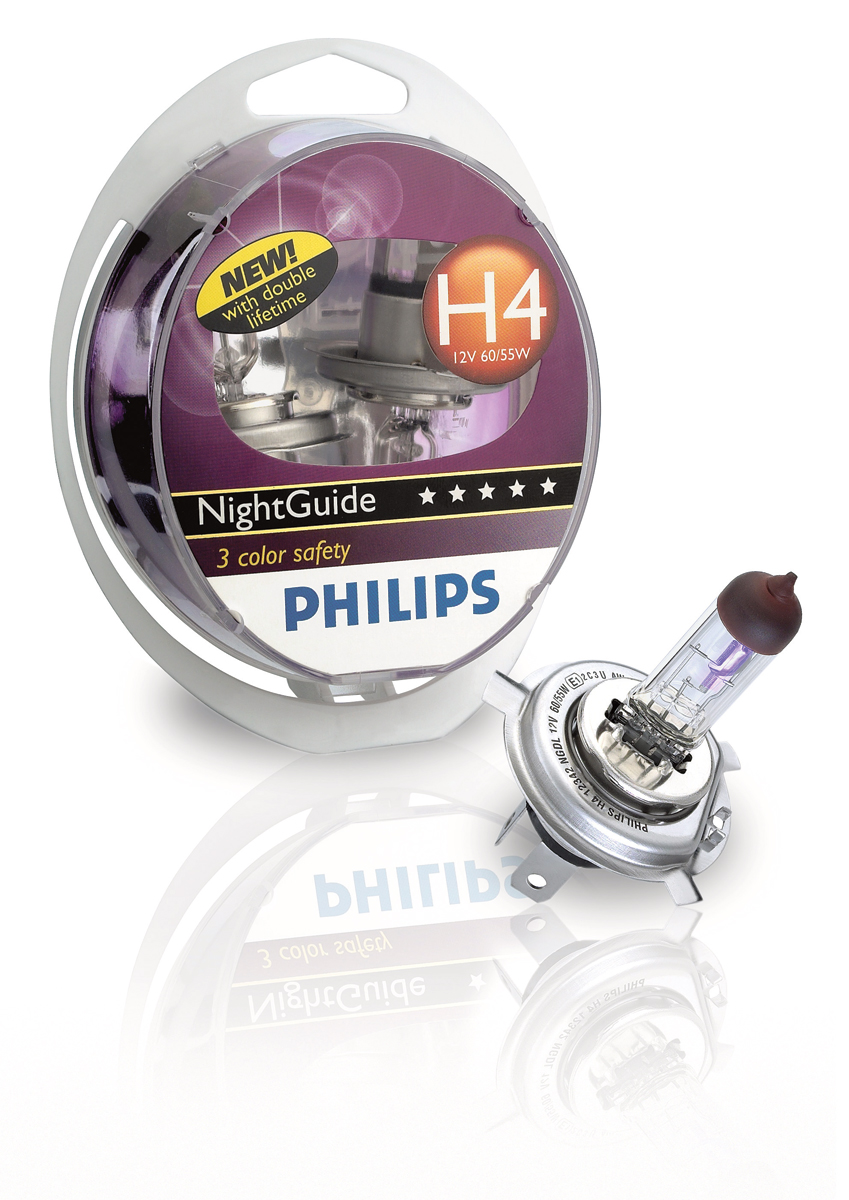 Philips NightGuide halogen lighting